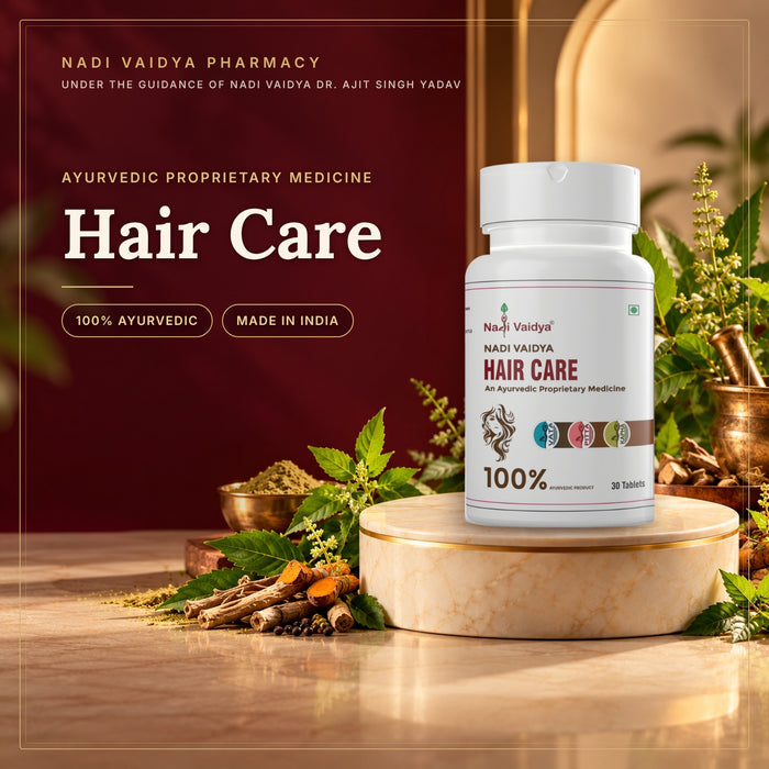 Nadi Vaidya Hair Care Tablet – Ayurvedic hair support from within