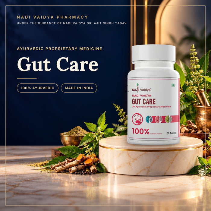 Nadi Vaidya Gut Care Tablet – Ayurvedic digestion and acidity support