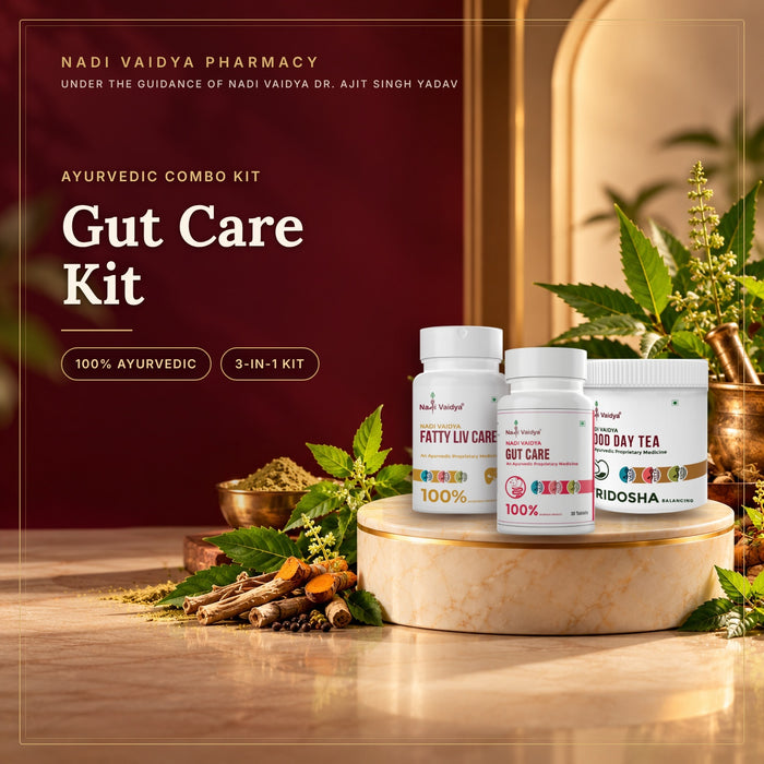 Nadi Vaidya Gut Care Kit – Ayurvedic digestion combo