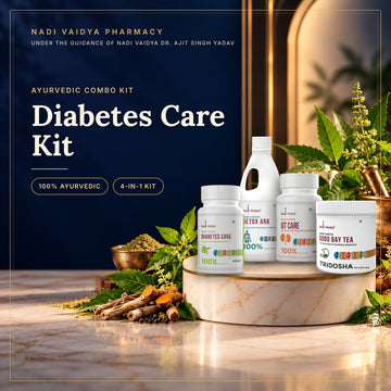 Nadi Vaidya Diabetes Care Kit – 1 month Ayurvedic combo